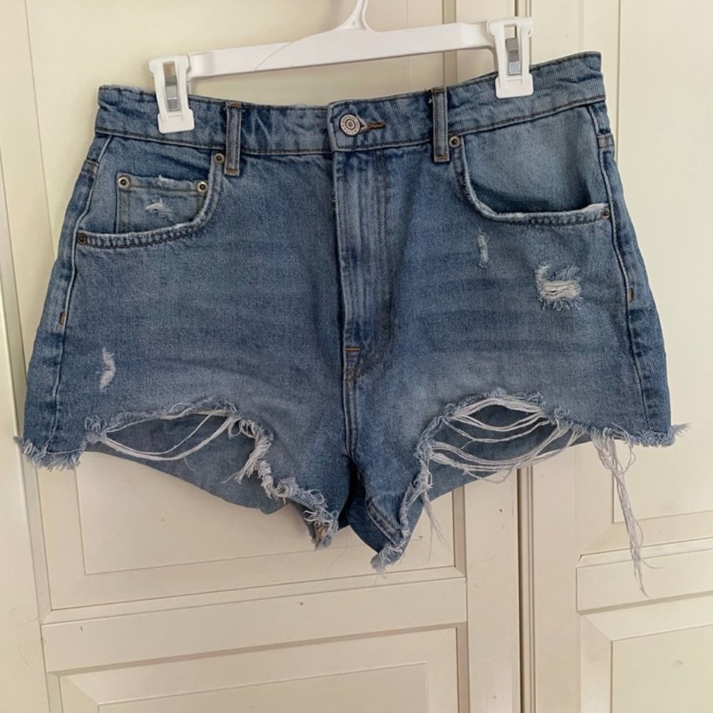 ZARA Jean Shorts